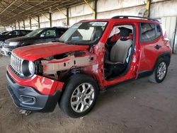 Salvage cars for sale at Phoenix, AZ auction: 2016 Jeep Renegade Latitude