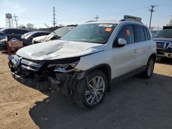 Salvage cars for sale from Copart Chicago Heights, IL: 2015 Volkswagen Tiguan S