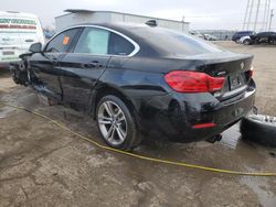 Salvage cars for sale at Chicago Heights, IL auction: 2018 BMW 430XI Gran Coupe