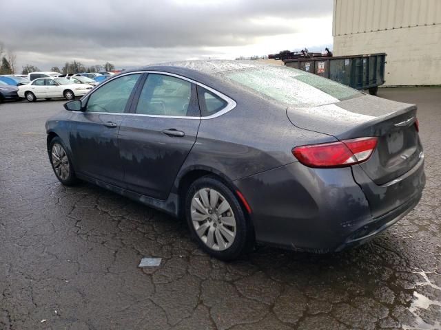 2015 Chrysler 200 LX