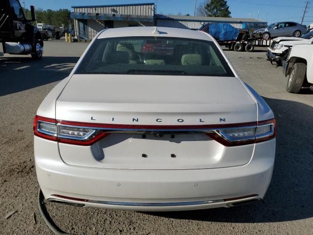 2019 Lincoln Continental Select