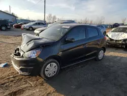 Salvage cars for sale at Pekin, IL auction: 2020 Mitsubishi Mirage ES