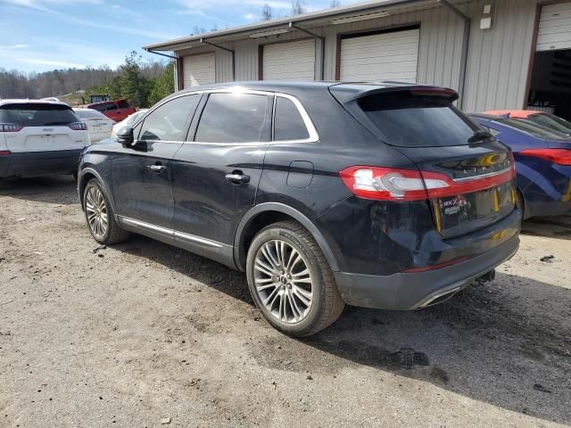 2017 Lincoln MKX Reserve