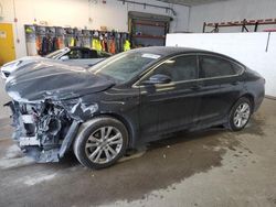 Salvage cars for sale at Candia, NH auction: 2016 Chrysler 200 Limited