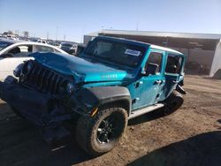 Jeep salvage cars for sale: 2020 Jeep Wrangler Unlimited Sport