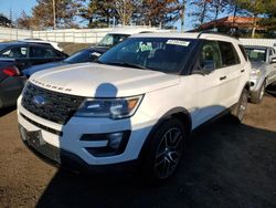 Vehiculos salvage en venta de Copart New Britain, CT: 2016 Ford Explorer Sport