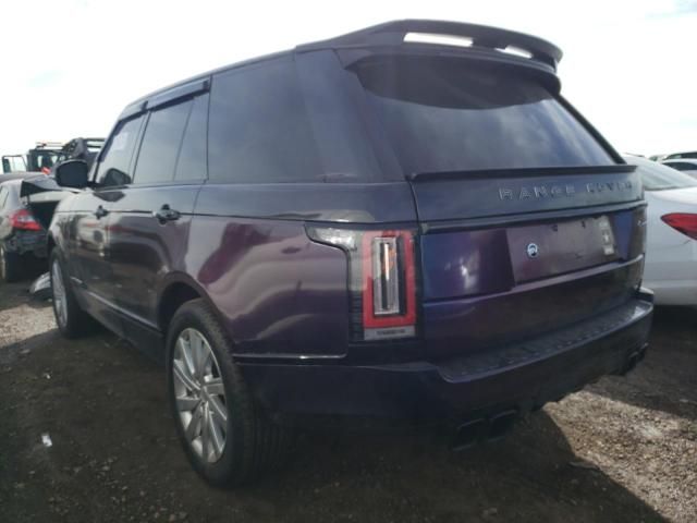 2016 Land Rover Range Rover HSE