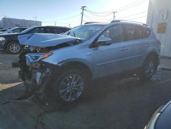 Salvage cars for sale from Copart Chicago Heights, IL: 2016 Toyota Rav4 HV Limited