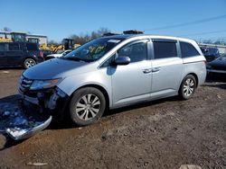 Salvage cars for sale from Copart Hillsborough, NJ: 2016 Honda Odyssey EXL