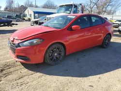 Salvage cars for sale from Copart Wichita, KS: 2016 Dodge Dart SE