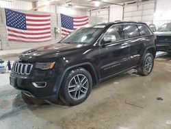 Salvage cars for sale at Columbia, MO auction: 2017 Jeep Grand Cherokee Limited