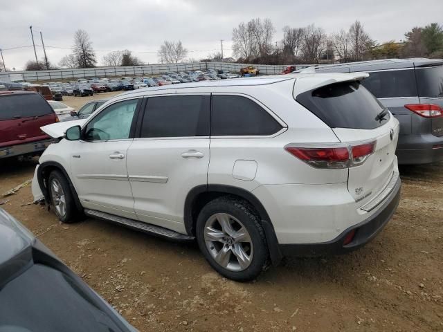 2016 Toyota Highlander Hybrid Limited