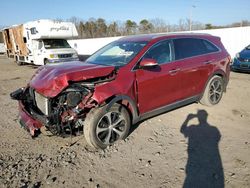 KIA Sorento EX salvage cars for sale: 2018 KIA Sorento EX