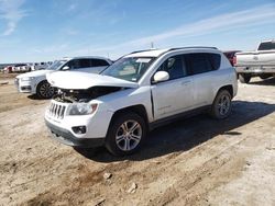 Salvage cars for sale from Copart Amarillo, TX: 2016 Jeep Compass Latitude