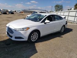 Salvage cars for sale at San Diego, CA auction: 2015 Ford Fusion S