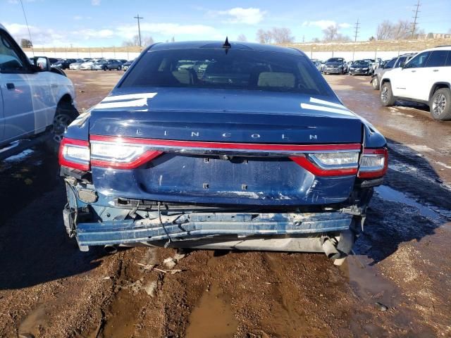 2019 Lincoln Continental Reserve