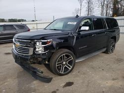 Chevrolet Suburban salvage cars for sale: 2015 Chevrolet Suburban K1500 LTZ