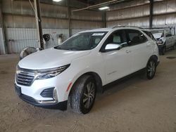 Salvage cars for sale at auction: 2022 Chevrolet Equinox Premier