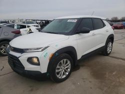 Vehiculos salvage en venta de Copart Grand Prairie, TX: 2022 Chevrolet Trailblazer LS