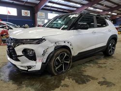 Salvage cars for sale at Assonet, MA auction: 2021 Chevrolet Trailblazer RS