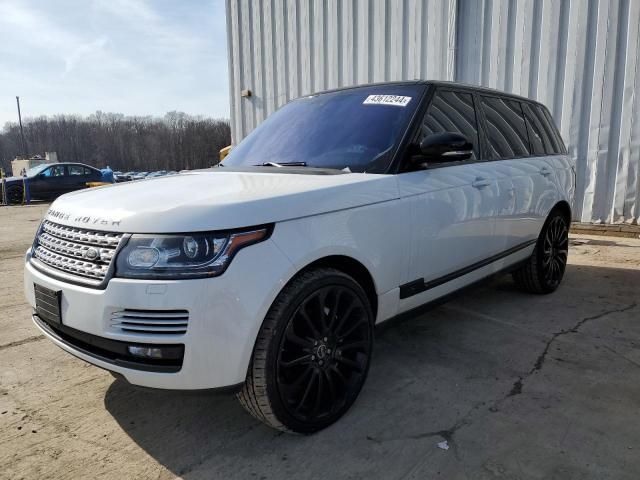 2016 Land Rover Range Rover Supercharged