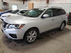 Nissan salvage cars for sale: 2018 Nissan Pathfinder S