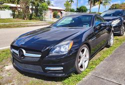 Flood-damaged cars for sale at auction: 2012 Mercedes-Benz SLK 350