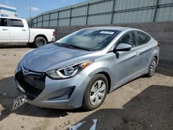 Vandalism Cars for sale at auction: 2016 Hyundai Elantra SE