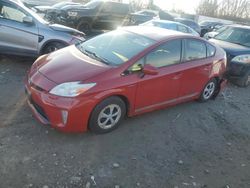 Salvage cars for sale from Copart Baltimore, MD: 2013 Toyota Prius