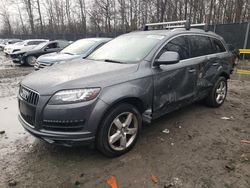 Salvage cars for sale from Copart Waldorf, MD: 2015 Audi Q7 Premium