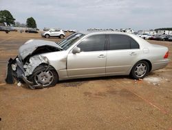 Salvage cars for sale from Copart Longview, TX: 2002 Lexus LS 430