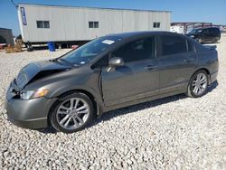Salvage cars for sale at Temple, TX auction: 2008 Honda Civic SI