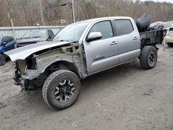 Toyota salvage cars for sale: 2019 Toyota Tacoma Double Cab