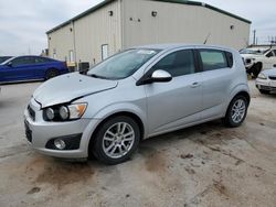 Chevrolet Sonic salvage cars for sale: 2012 Chevrolet Sonic LT