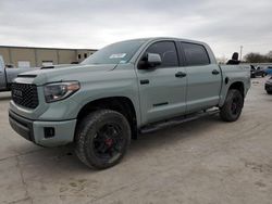 Salvage cars for sale at Wilmer, TX auction: 2021 Toyota Tundra Crewmax SR5