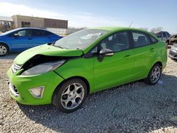Salvage cars for sale from Copart Kansas City, KS: 2011 Ford Fiesta SEL