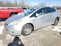 Salvage cars for sale at Leroy, NY auction: 2010 Toyota Prius