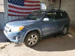 Salvage cars for sale from Copart Lyman, ME: 2010 Toyota Rav4 Limited