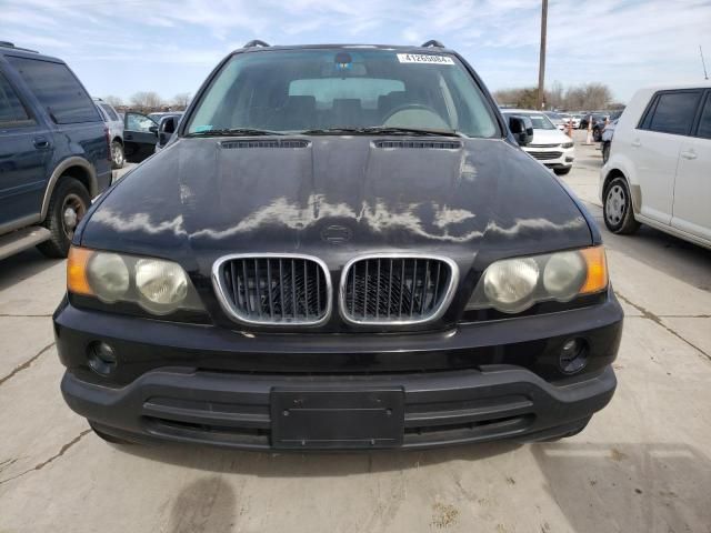 2002 BMW X5 3.0I