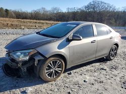 Salvage cars for sale from Copart Cartersville, GA: 2016 Toyota Corolla L