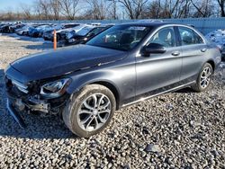 Vehiculos salvage en venta de Copart Franklin, WI: 2016 Mercedes-Benz C 300 4matic