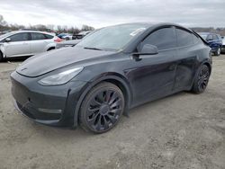 Salvage cars for sale at Cahokia Heights, IL auction: 2022 Tesla Model Y