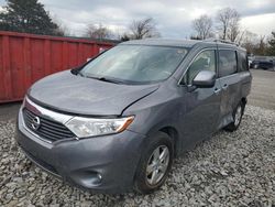 Nissan Quest salvage cars for sale: 2017 Nissan Quest S