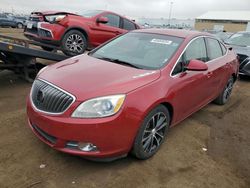 Salvage cars for sale from Copart Brighton, CO: 2016 Buick Verano Sport Touring