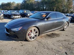 Carros dañados por inundaciones a la venta en subasta: 2017 Maserati Ghibli S