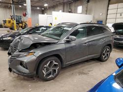 Salvage cars for sale from Copart Blaine, MN: 2022 Hyundai Tucson Limited