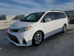 Toyota Sienna LE Vehiculos salvage en venta: 2018 Toyota Sienna LE