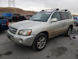 Salvage cars for sale at Littleton, CO auction: 2006 Toyota Highlander Hybrid