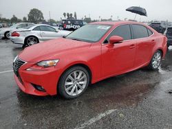 Lexus IS 200T salvage cars for sale: 2016 Lexus IS 200T