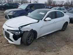Salvage cars for sale at Baltimore, MD auction: 2018 Alfa Romeo Giulia Q4